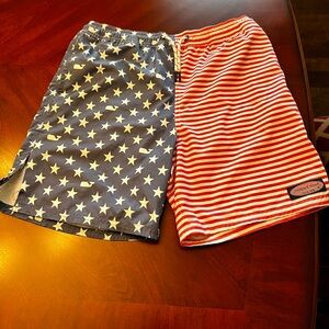 USA vineyard fines swim trunks